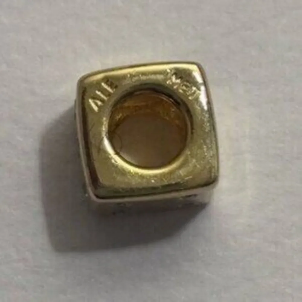 Authentic Sparkling Dice Pandora Charm